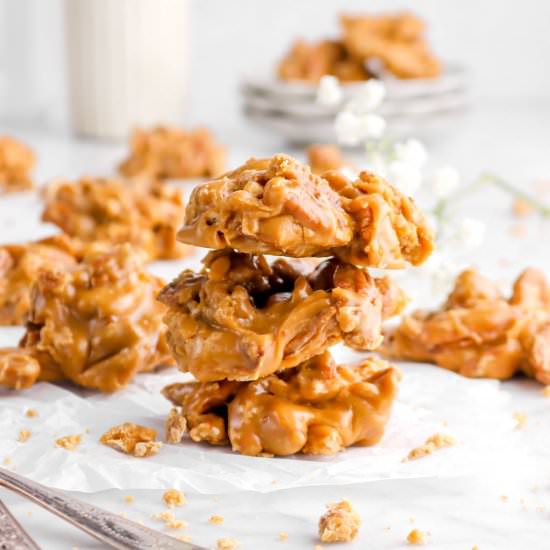 Southern Buttermilk Pecan Pralines - Recipe photo by bakerstable