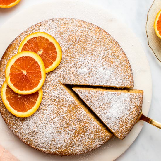 Orange Olive Oil Snacking Cake - Recipe photo by from my bowl