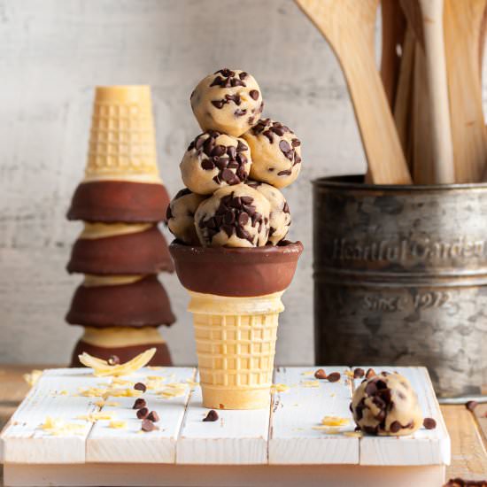 No-Bake Cookie Dough Bites - Recipe photo by marleysmenu
