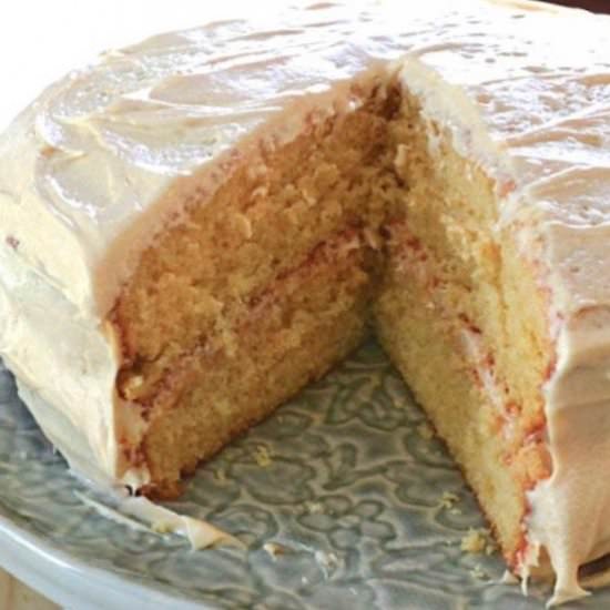Caramel Cake - Recipe photo by Kitchengetaway