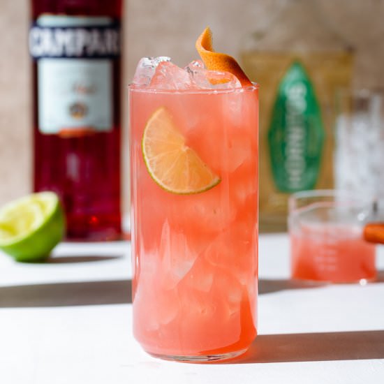 Orange Blossom Cocktail - Recipe photo by thehealthfulideas