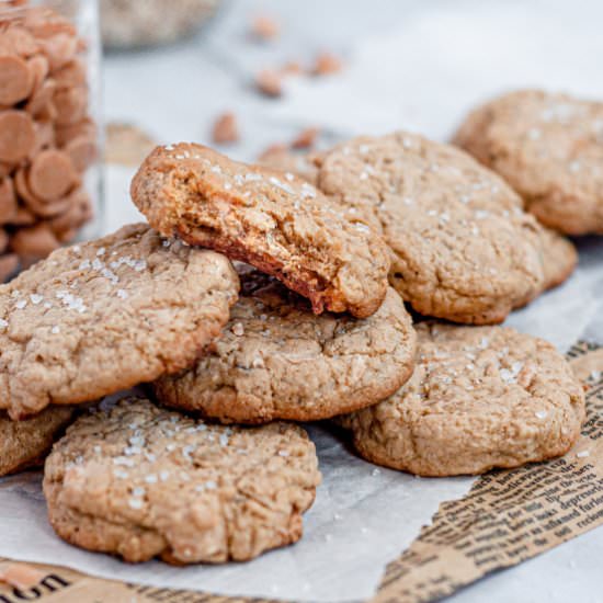 Butterscotch Oatmeal Cookies - Recipe photo by CAKED by Katie