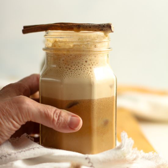 Pumpkin Foam Cold Brew - Recipe photo by suebeehomemaker