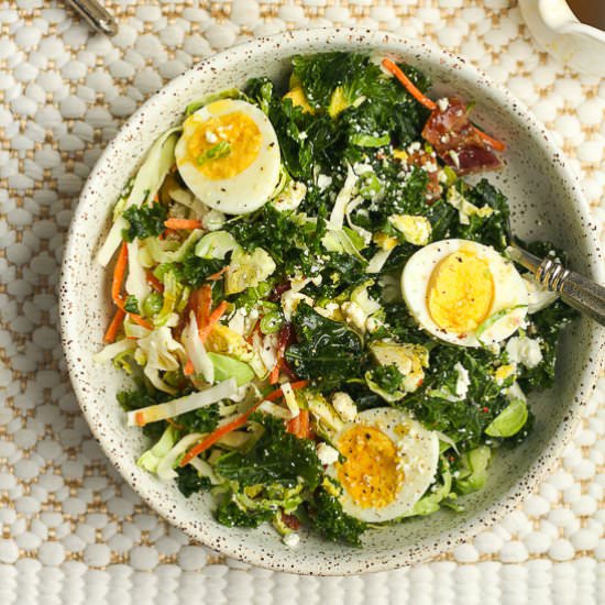 Cruciferous Salad with Balsamic - Recipe photo by suebeehomemaker