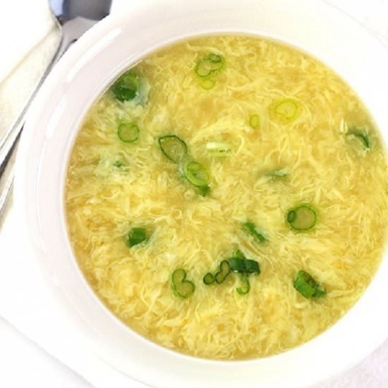 homemade egg drop soup - Recipe photo by nowcookthis