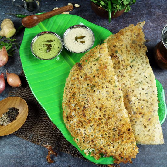 Instant Rava Dosa - Recipe photo by revisfoodography