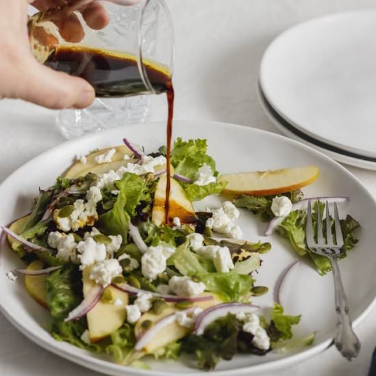 Apple and Goat Cheese Salad - Recipe photo by may.eighty.five