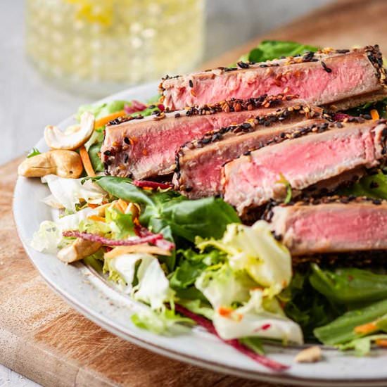 Grilled Tuna Steak - Recipe photo by theonlinegrill