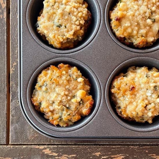 Parmesan Chicken Mufffins - Recipe photo by uglyducklingbakery