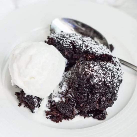 Self Saucing Chocolate Pudding - Recipe photo by Annikaeats