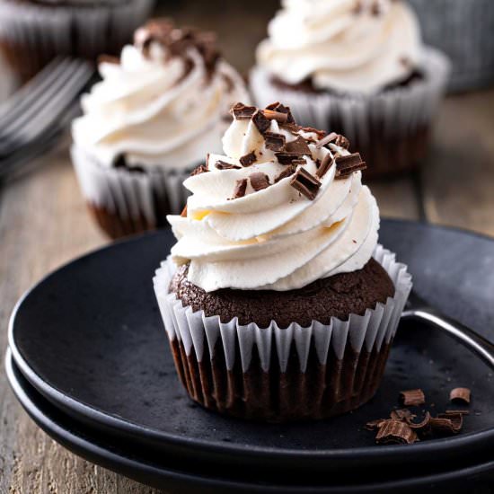 Guinness Chocolate Cupcakes - Recipe photo by Lemon blossoms