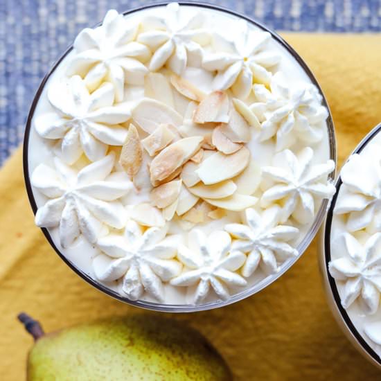 Ginger Cake & Pear Trifles - Recipe photo by Farmersgirlkitchen