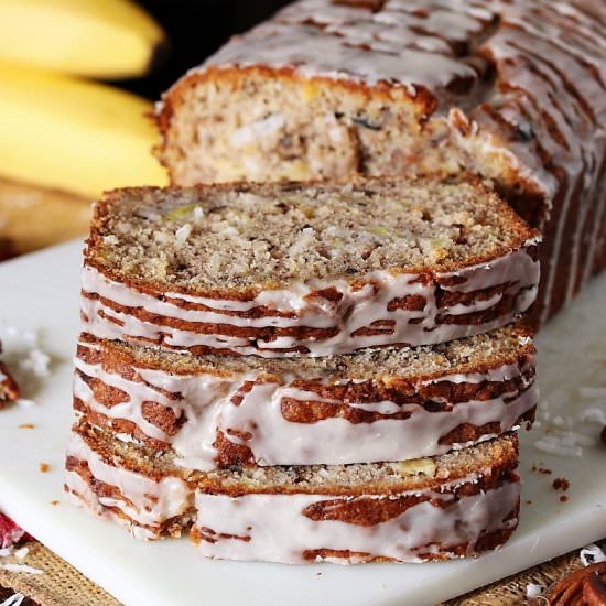 Hummingbird Banana Bread - Recipe photo by thekitchenismyplayground