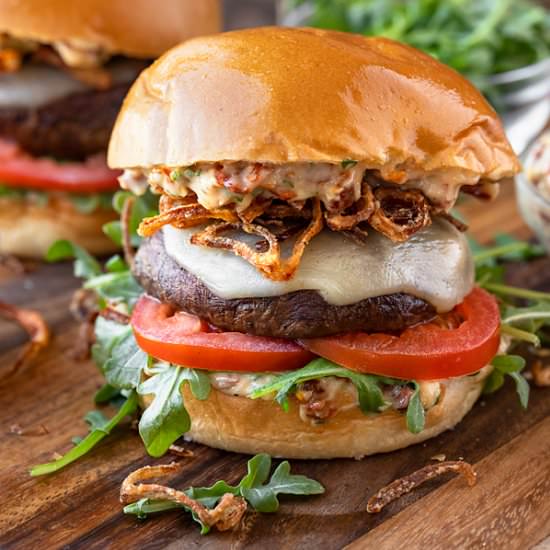 Portobello Mushroom Burger - Recipe photo by thecozyapron