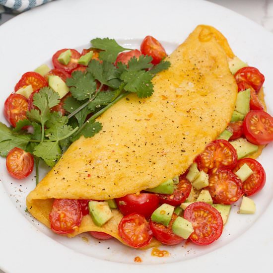 Just Egg Omelette - Recipe photo by dailydish
