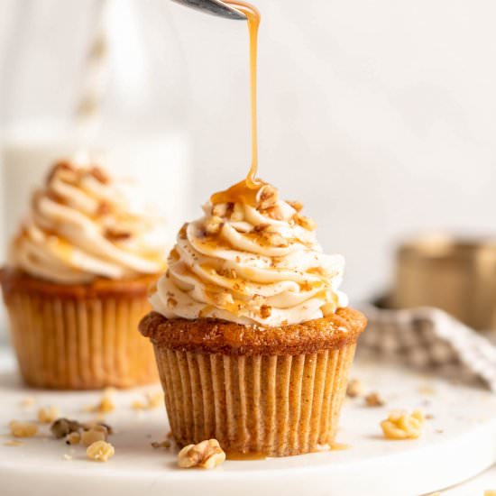 Carrot Cake Cupcakes - Recipe photo by grandbabycakes