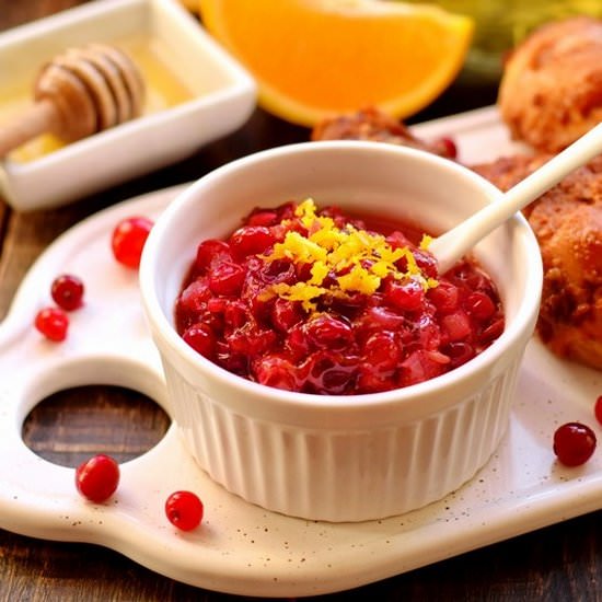 Cranberry Sauce - Recipe photo by FreeFoodTips