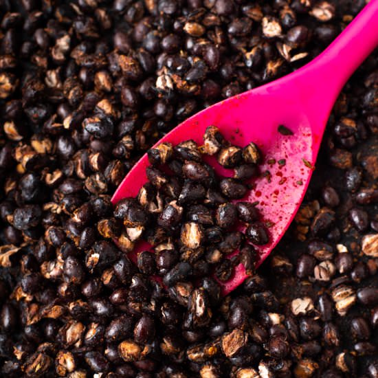How to roast black beans - Recipe photo by Becca @ Easy Cheesy Vegetarian