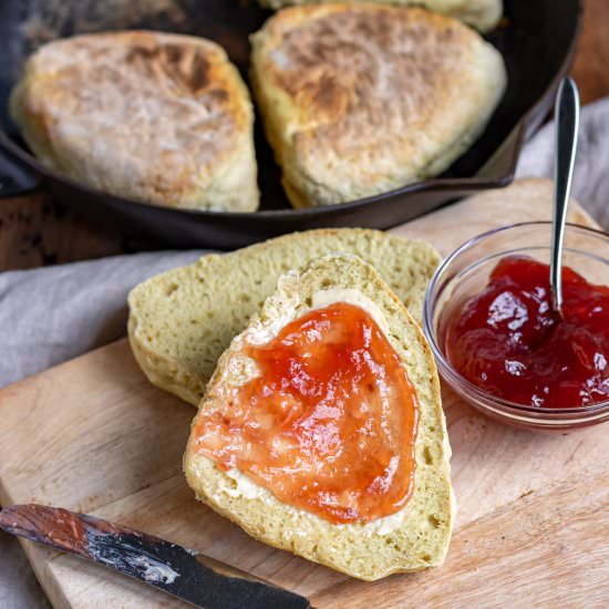 Irish Soda Farls - Recipe photo by veggie desserts
