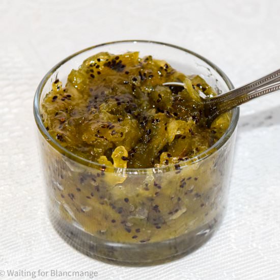 Kiwi Jam - Recipe photo by Waitingforblancmange