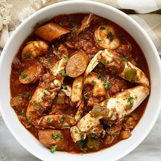 Slow Cooker Gumbo - Recipe photo by FitSlowCookerQueen