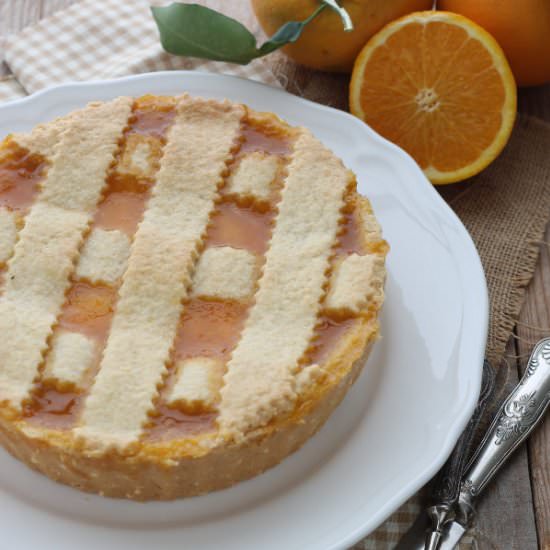 Tart with cream and jam - Recipe photo by lericettediluci