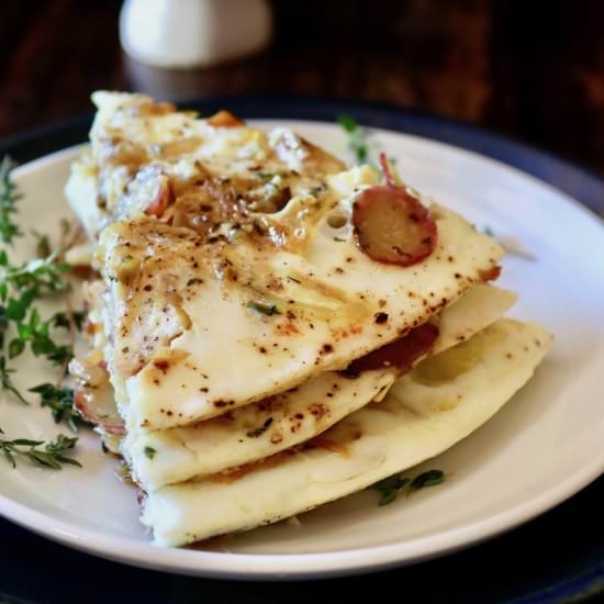 Egg White Frittata with Potato - Recipe photo by cookingontheweekends