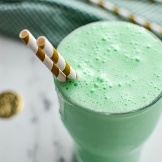 Copycat Shamrock Shake - Recipe photo by dashfordinner