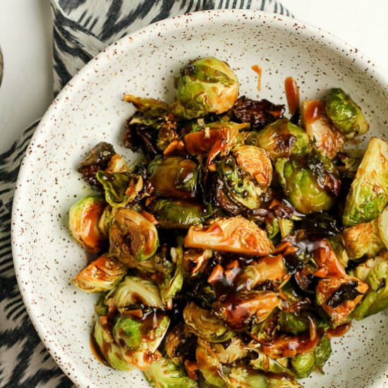 Teriyaki Brussels Sprouts - Recipe photo by suebeehomemaker