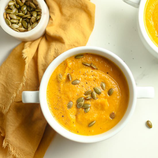Autumn Squash Soup - Recipe photo by suebeehomemaker