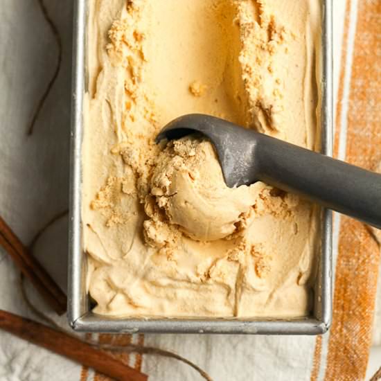 Pumpkin Ice Cream - Recipe photo by suebeehomemaker
