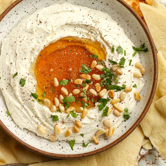 Whipped Feta Dip with Honey - Recipe photo by suebeehomemaker