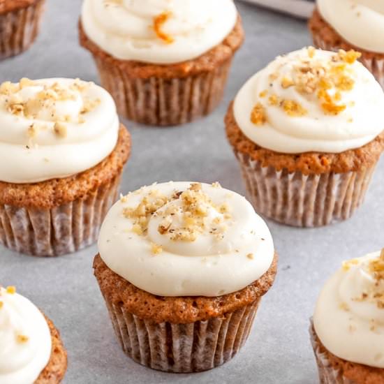 Carrot Cake Cupcakes - Recipe photo by AllThingsMamma