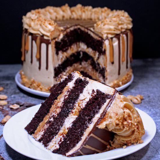 Snickers Cake - Recipe photo by GretchensBakery