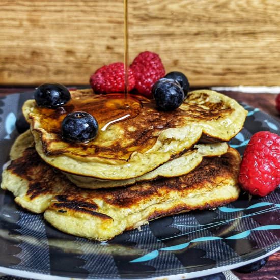 Gluten-free Pancakes Without Sugar - Recipe photo by mamazilla
