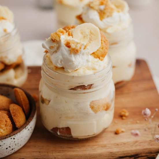 Banana Pudding in a Jar - Recipe photo by alpineella
