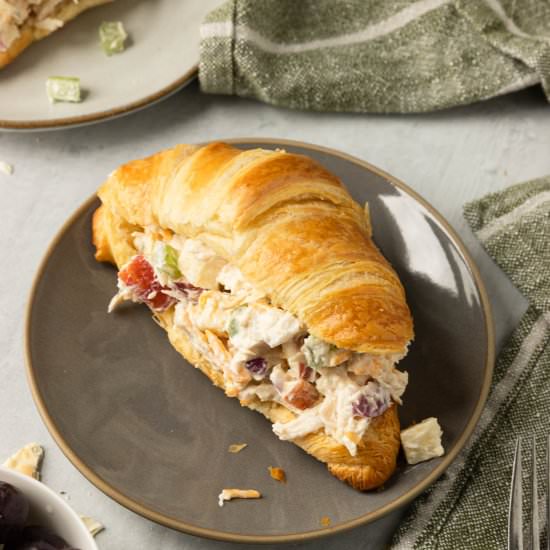 Rotisserie Chicken Salad Sandwiches - Recipe photo by MaesMenu