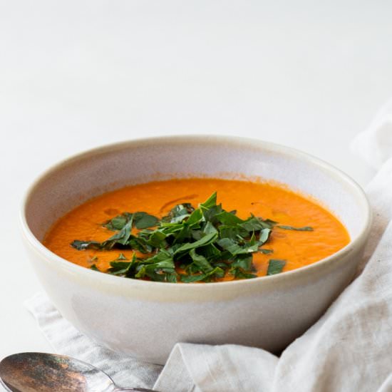Roasted Tomato Soup - Recipe photo by nothangryanymore