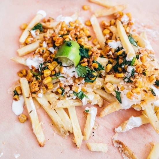 Corn Fries (Mexican Street Style) - Recipe photo by moon and spoon and yum.
