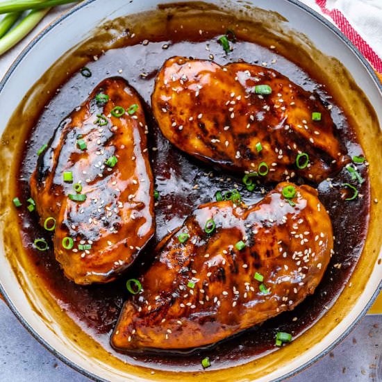 SWEET AND SPICY ASIAN CHILI CHICKEN - Recipe photo by healthyfitnessmeals