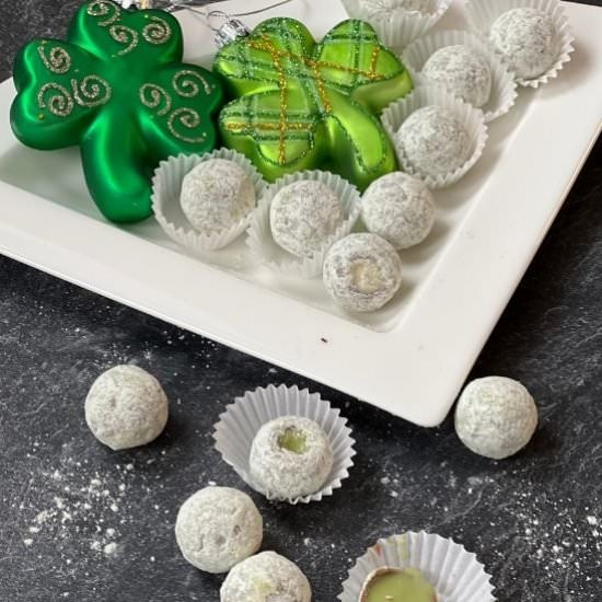 Matcha Green Tea Truffles - Recipe photo by CombineGoodFlavors
