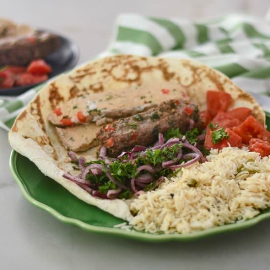 Easy Oven Baked Turkish Kabobs - Recipe photo by Feed Your Soul