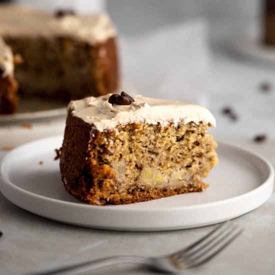 Coffee Banana Cake - Recipe photo by The Littlest Crumb