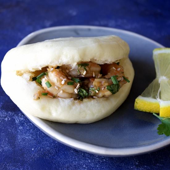 Shrimp gua bao - Recipe photo by Travel and Food