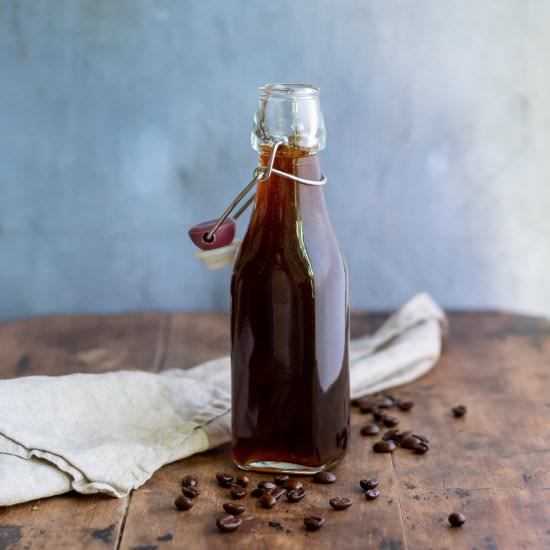 Coffee Syrup - Recipe photo by veggie desserts
