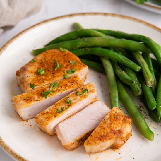 Air Fryer Boneless Pork Chops - Recipe photo by pumpkinnspice