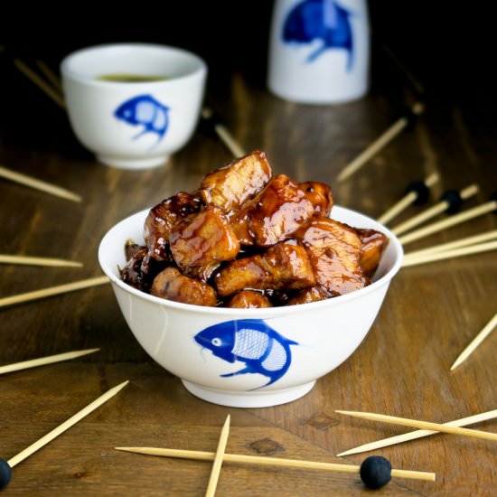 Sweet soy sauce chicken snacks - Recipe photo by Culinaire bagage