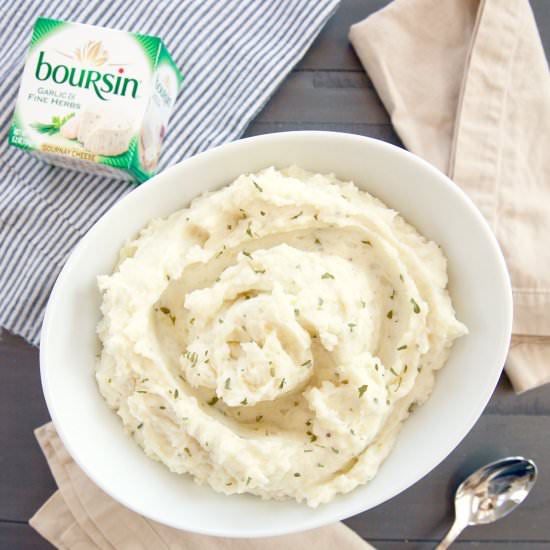 Boursin Mashed Potatoes - Recipe photo by browniebites
