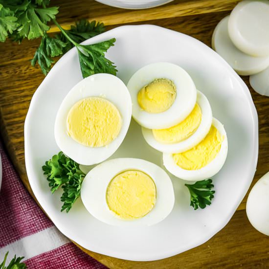Air Fryer Boiled Eggs - Recipe photo by dizzybusyandhungry