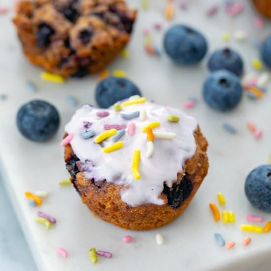 Blueberry Muffins for Dogs - Recipe photo by Wearenotmartha